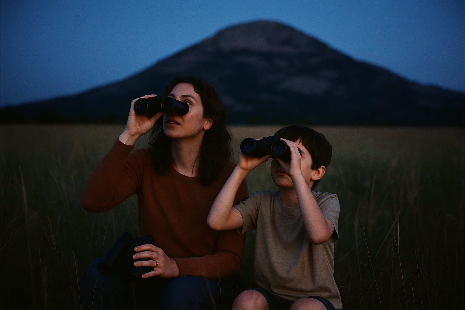 Can you make it shot on portra 1600, and add more photographic like texture to the frame. It looks graphic vs. photorealistic. 

Shot on 1.8